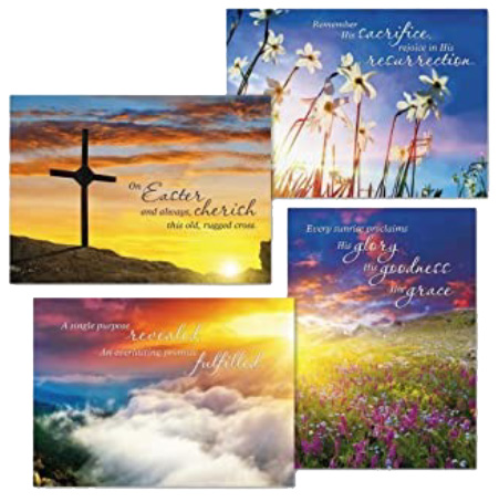 Examples of spring greeting cards